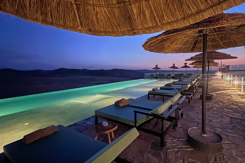 Stellar Desert Camp pool