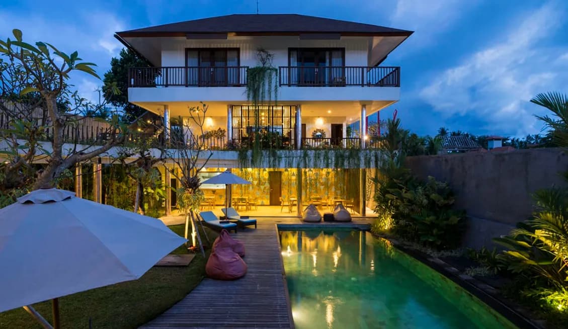 The Athaya Ubud pool