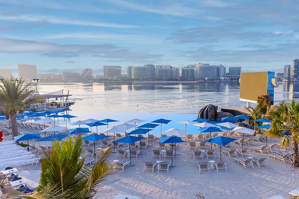 Cafe del Mar Abu Dhabi pool