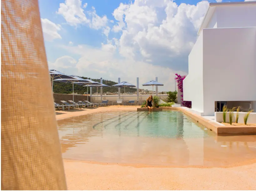 Mavili Beach – Airotel Alexandros pool