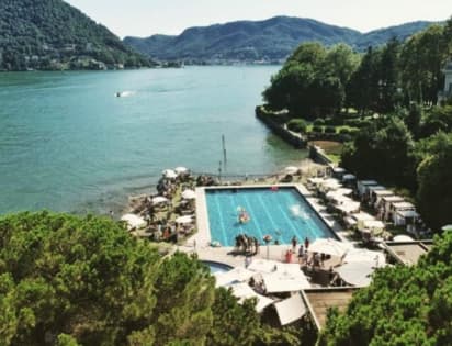 Lido di Cernobbio pool