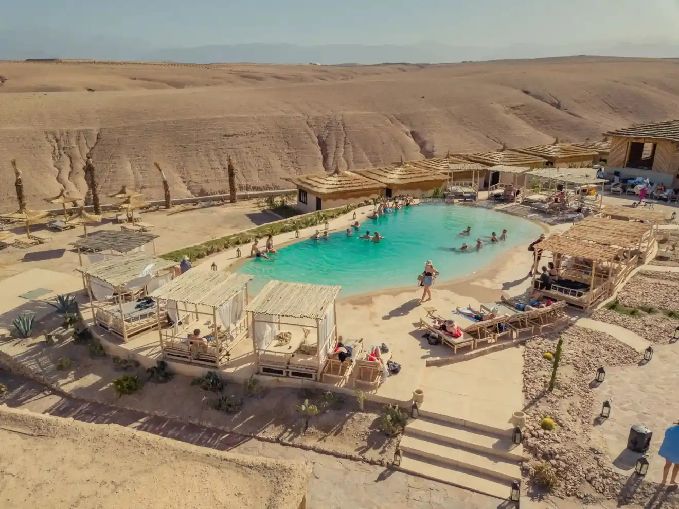 Hotel pool day pass in Agafay
