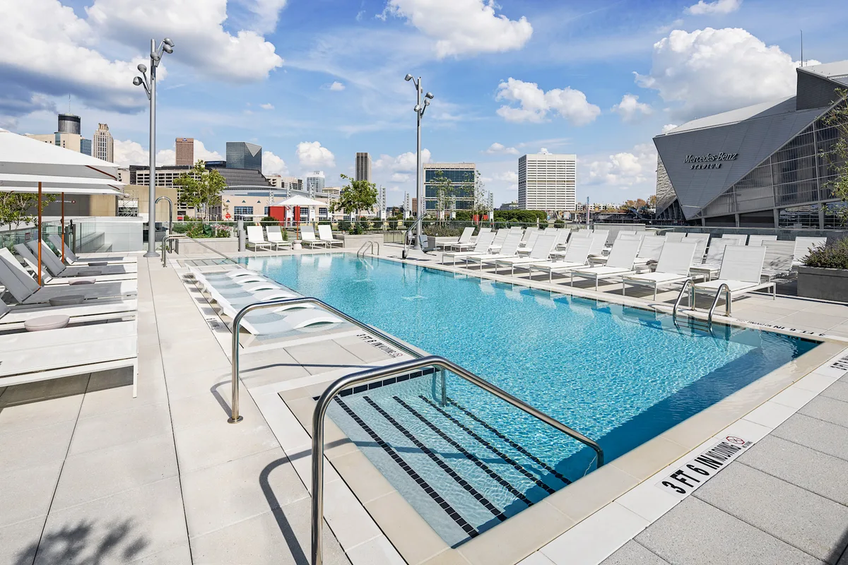 Hotel pool day pass in Atlanta