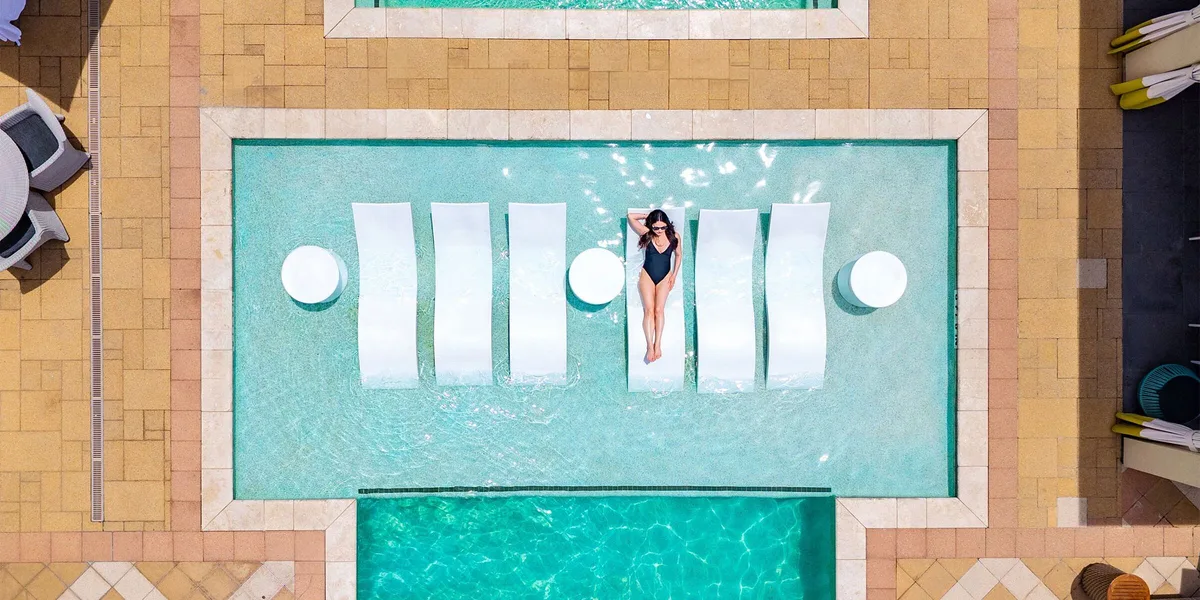 Hotel pool day pass in Austin