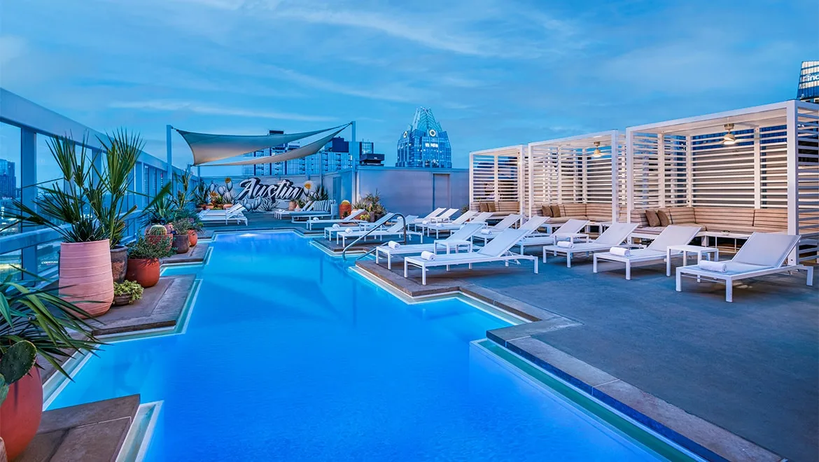 Omni Austin Hotel Downtown pool