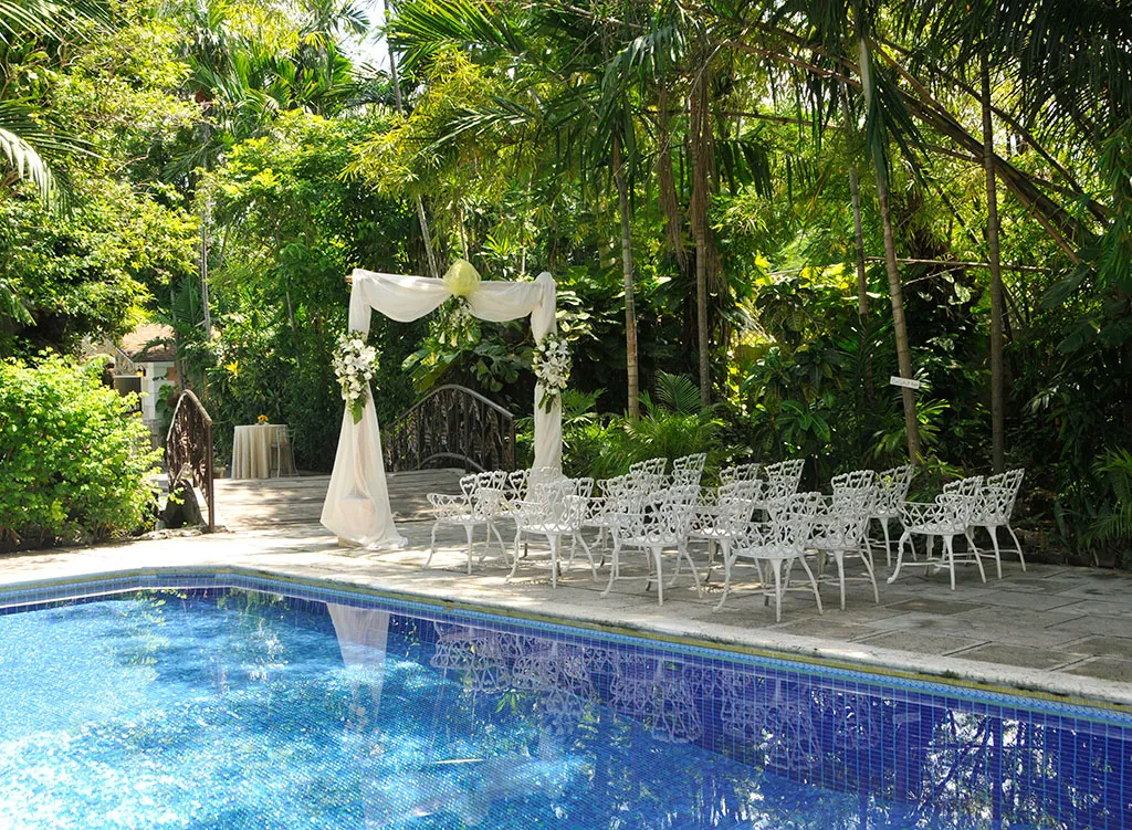 Graycliff Hotel pool day pass Nassau Bahamas