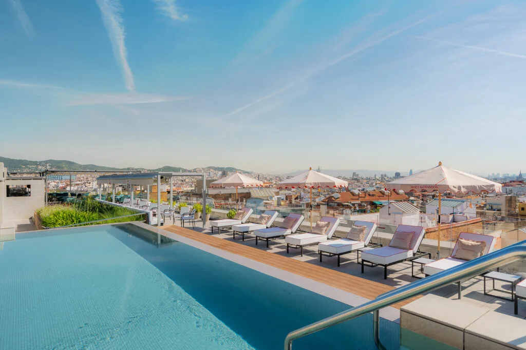 InterContinental Barcelona 173 Rooftop Terrace pool