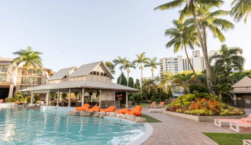 Hotel pool day pass in Cairns