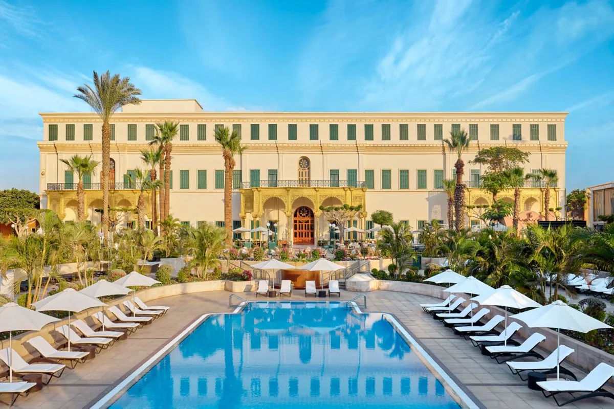 Cairo Marriott Hotel & Omar Khayyam Casino pool