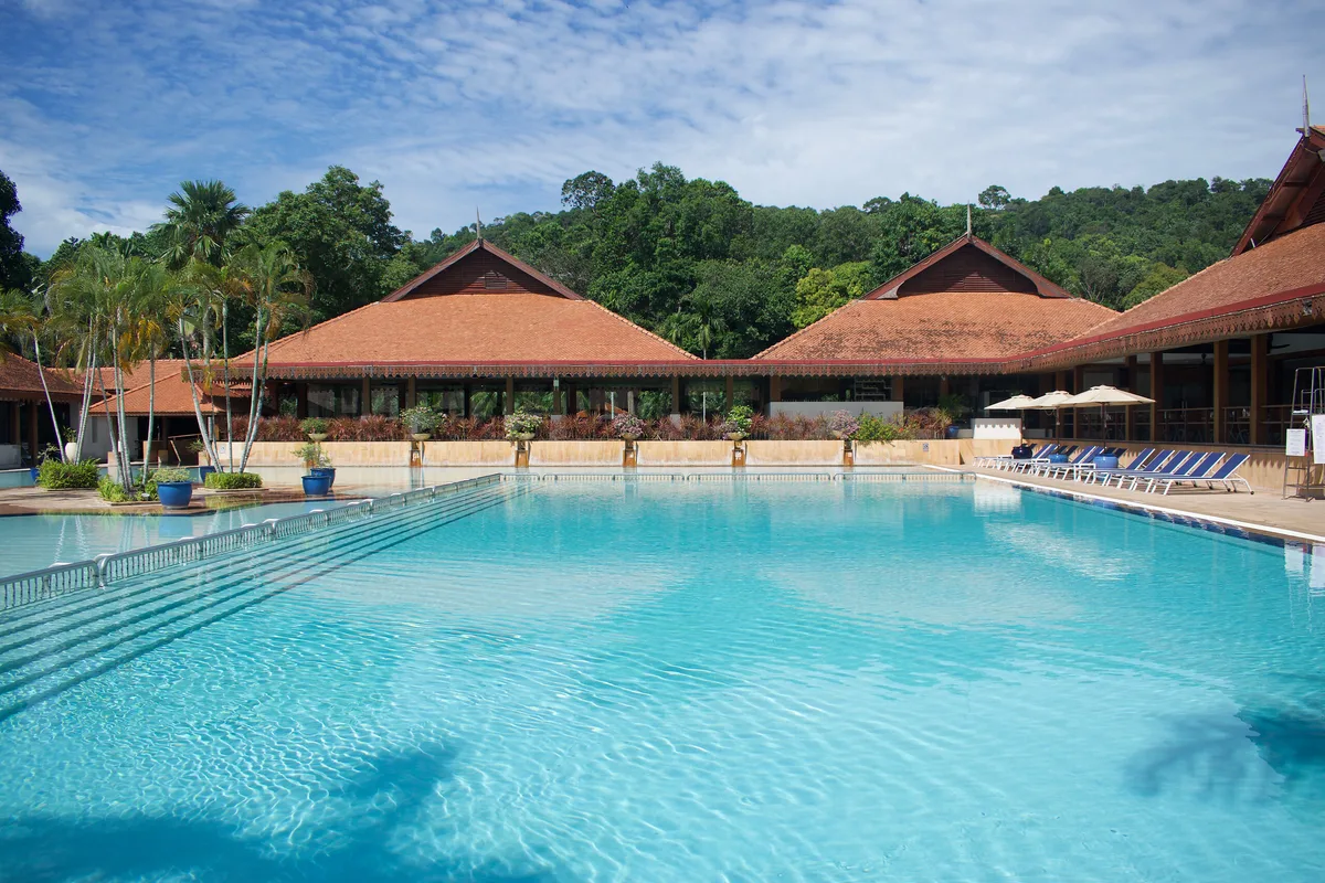 Hotel pool day pass in Cherating