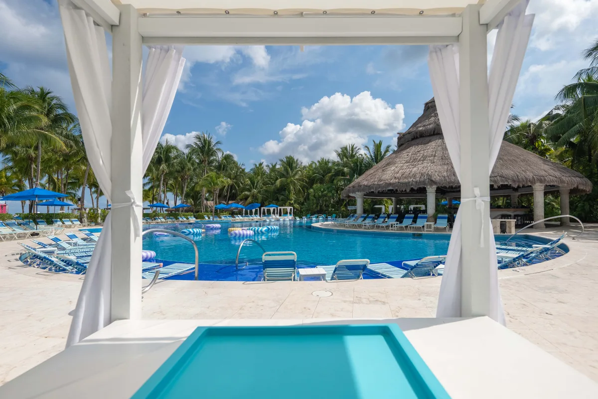 Paradise Beach Cozumel pool