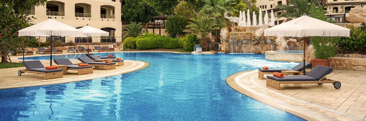 Hotel pool day pass in Dead Sea