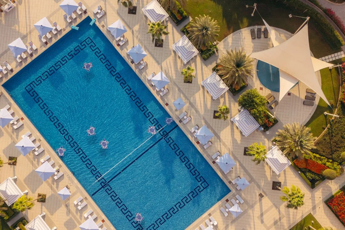The St. Regis Doha pool