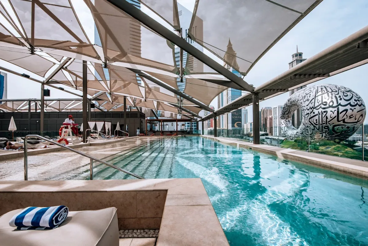 Hotel pool day pass in Dubai