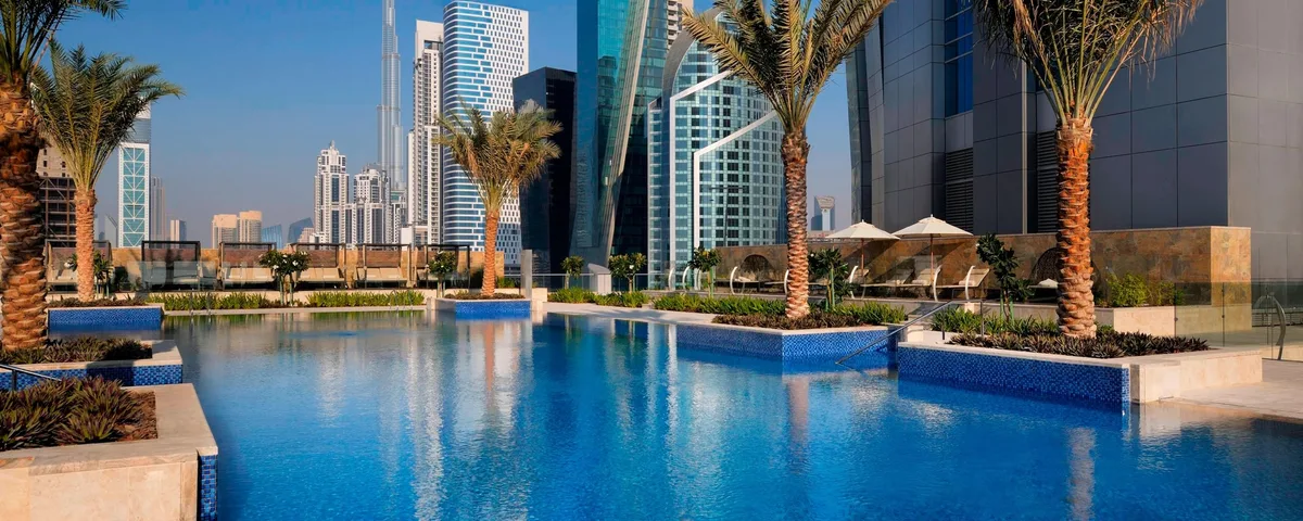 JW Marriott Marquis Dubai pool day pass