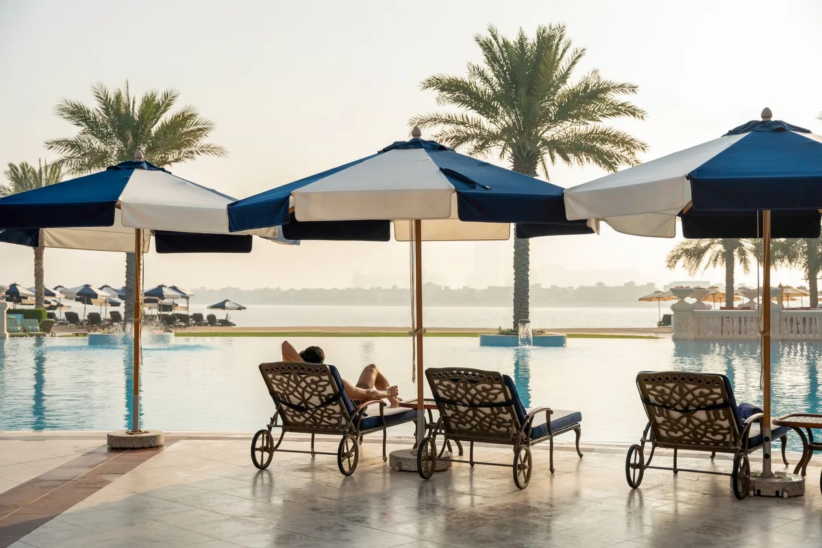 Raffles The Palm Dubai pool day pass