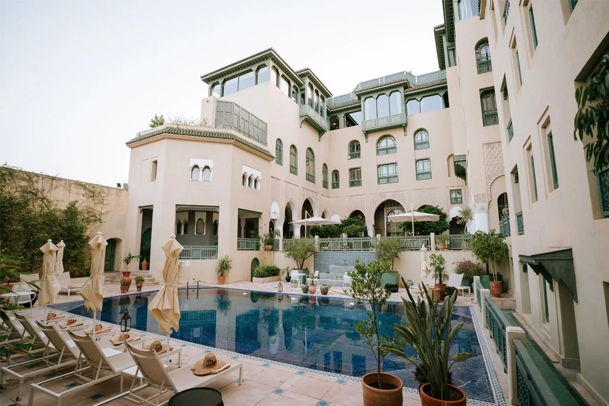 Palais Faraj pool