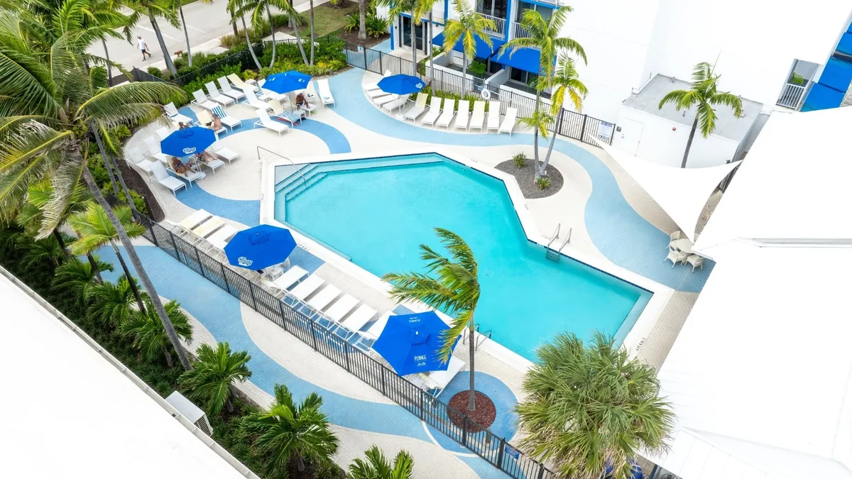Hotel pool day pass in Fort Lauderdale