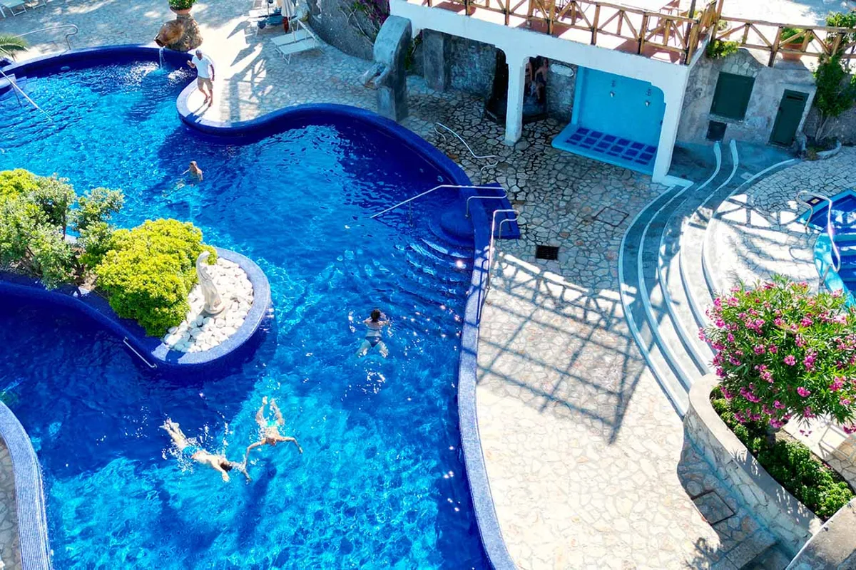 Hotel pool day pass in Ischia