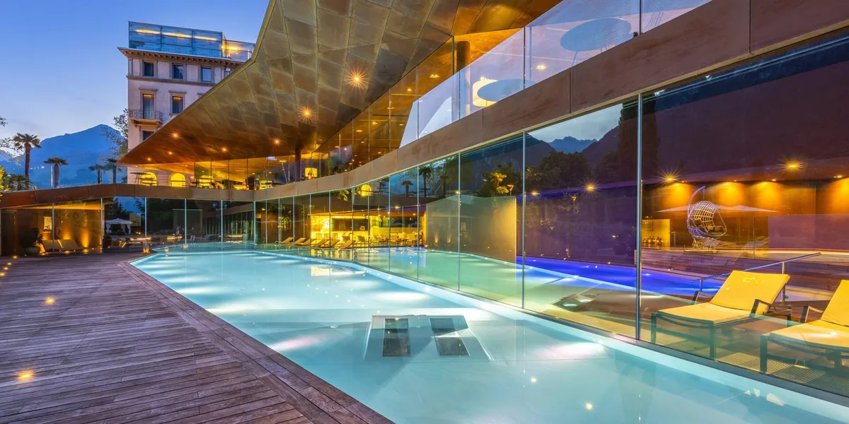 Hotel pool day pass in Lake Garda