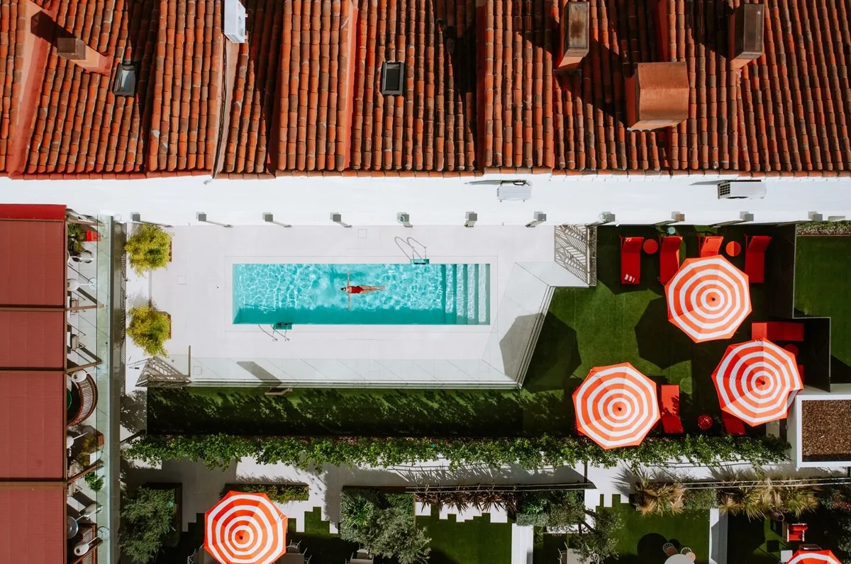 Hotel pool day pass in Madrid