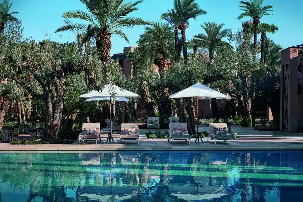 Royal Mansour pool