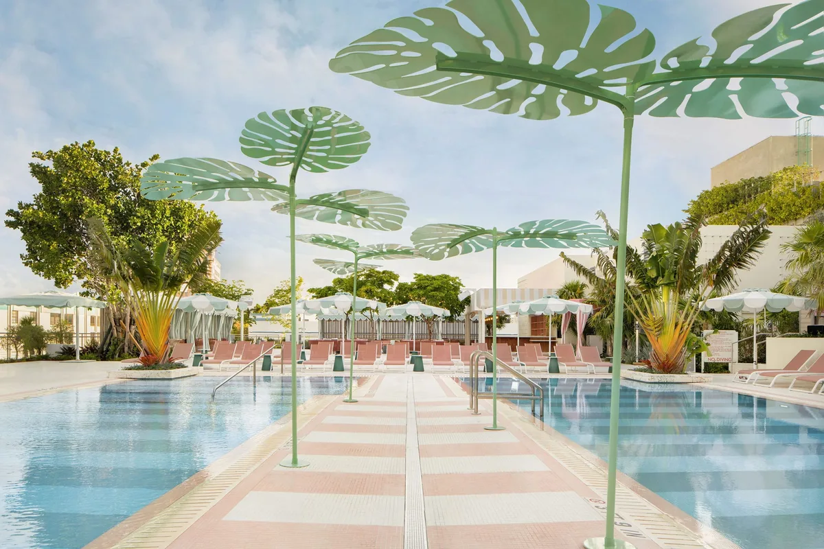 The Goodtime Hotel pool