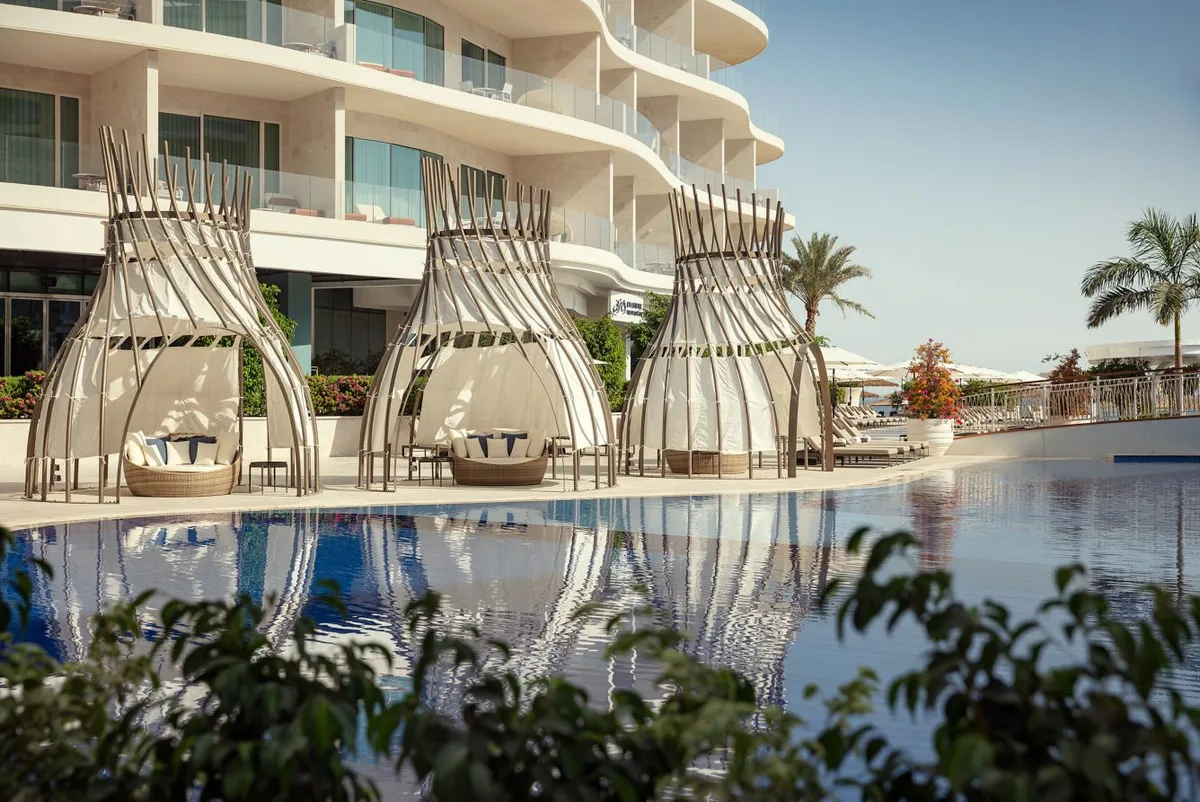 The St. Regis Al Mouj Muscat Resort pool
