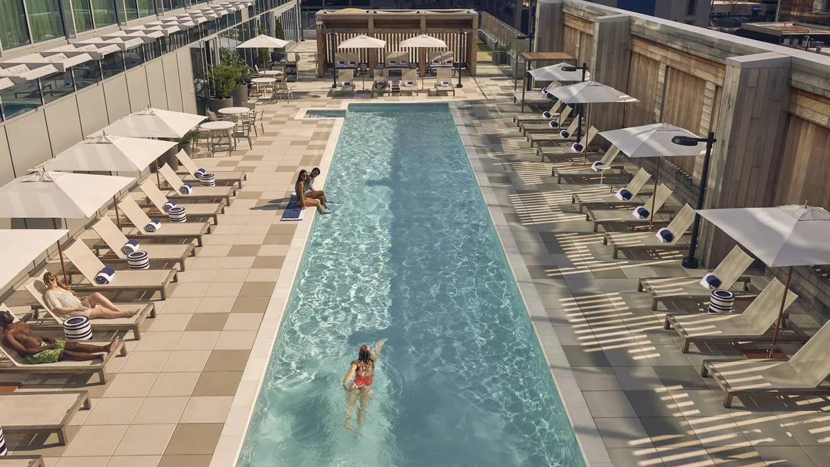 Conrad Nashville pool