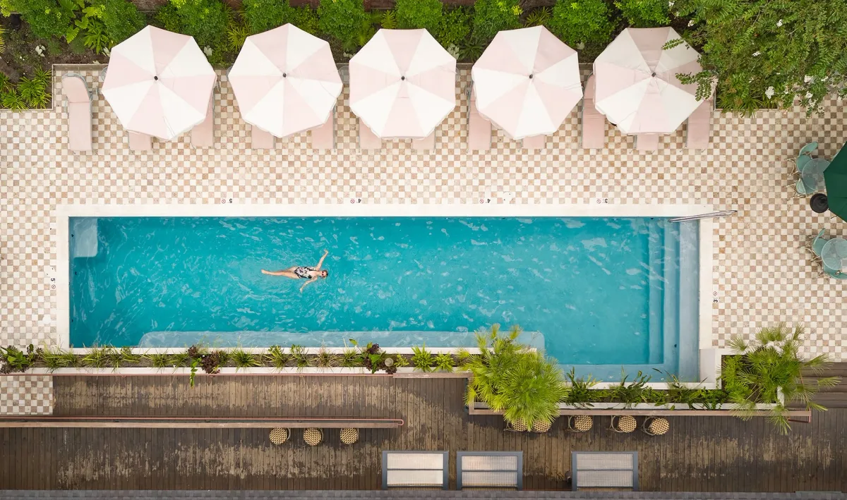 Hotel pool day pass in New Orleans