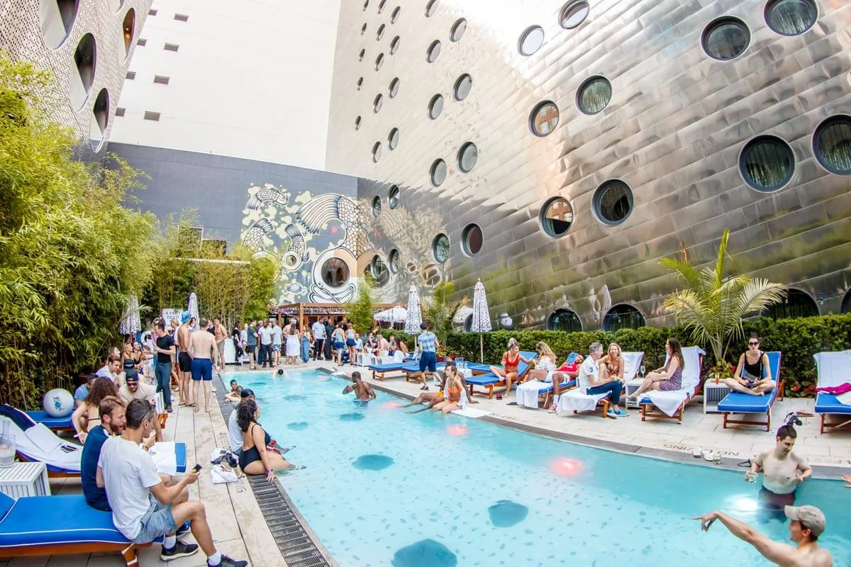 The Beach at Dream Downtown pool
