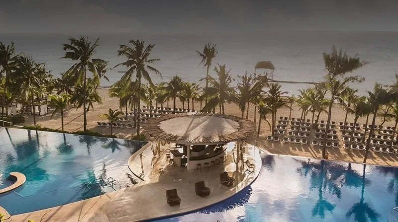 The Fives Downtown rooftop pool day pass Playa del Carmen