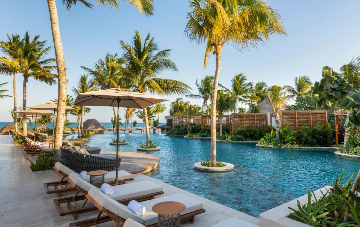 Pool day passes in Riviera Maya