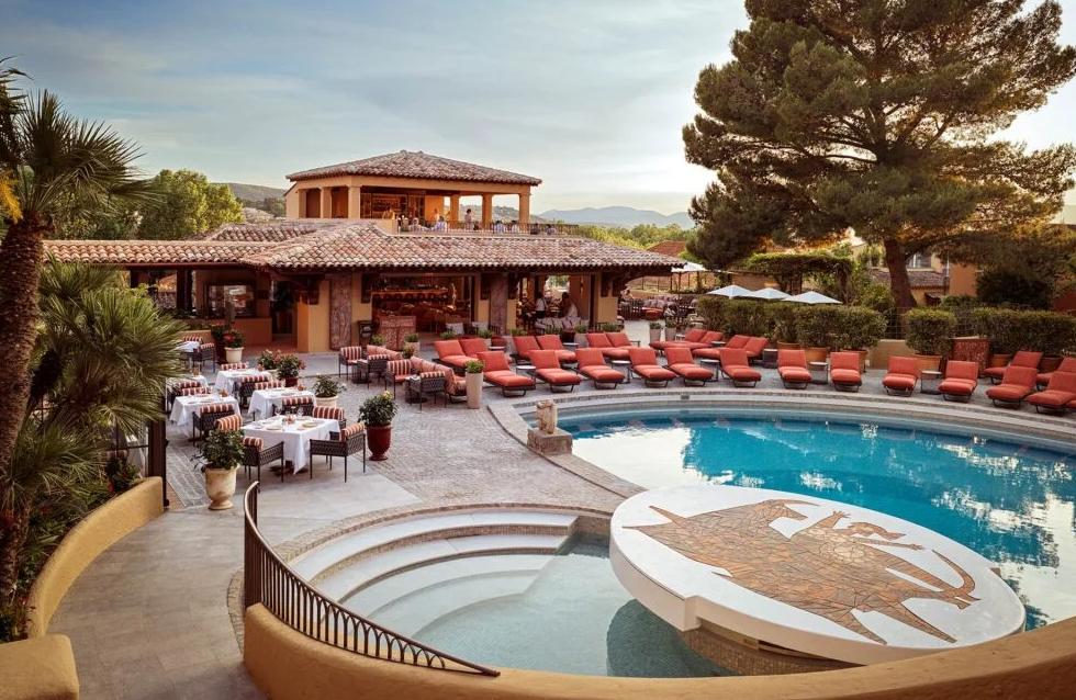 Hotel Byblos pool day pass Saint-Tropez