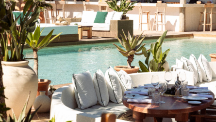 Hotel pool day pass in Saint-Tropez