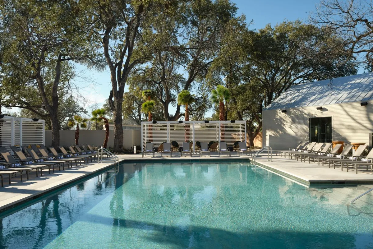 Plaza San Antonio Hotel and Spa garden pool