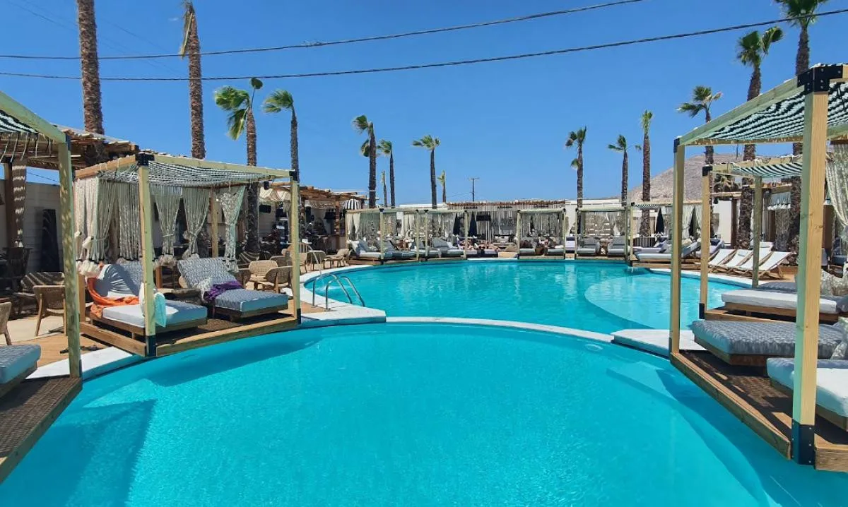 Barolo Beach Santorini pool beach day pass