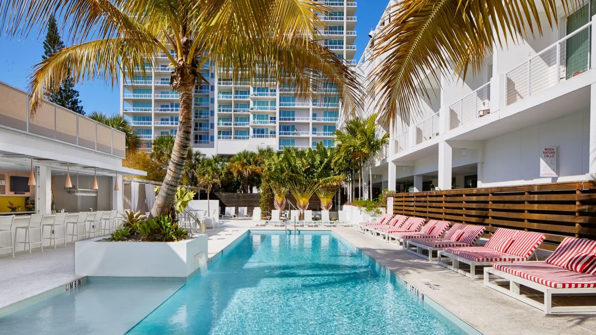 The Sarasota Modern pool