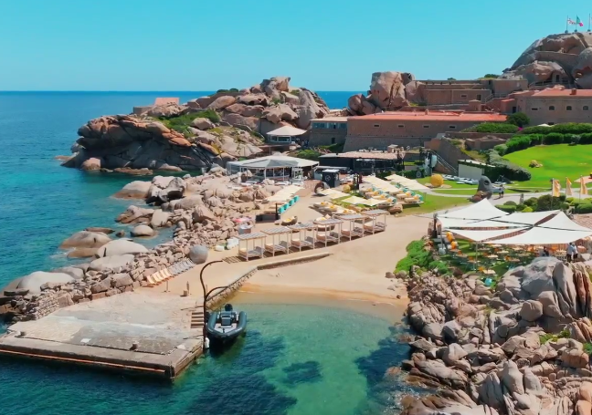Hotel pool day pass in Sardinia