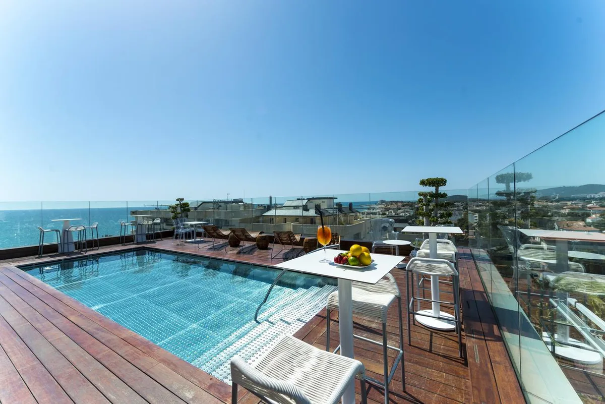 Hotel pool day pass in Sitges