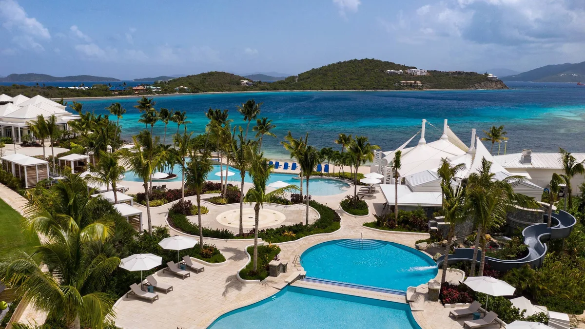Hotel pool day pass in St. Thomas