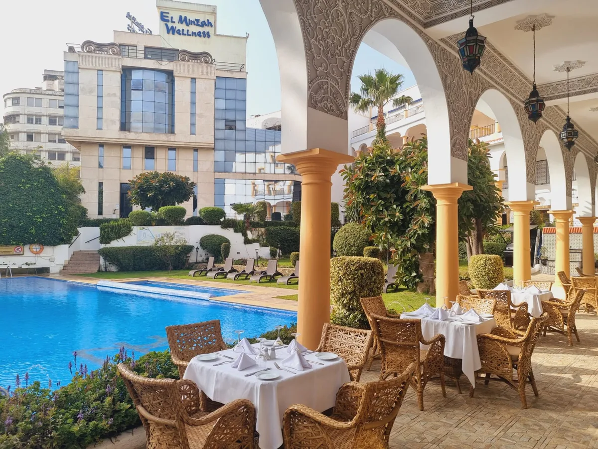 Hotel pool day pass in Tangier