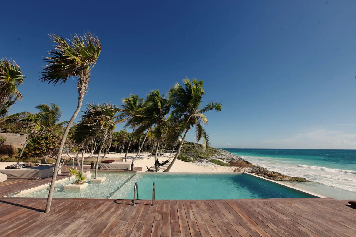 Our Habitas Tulum pool